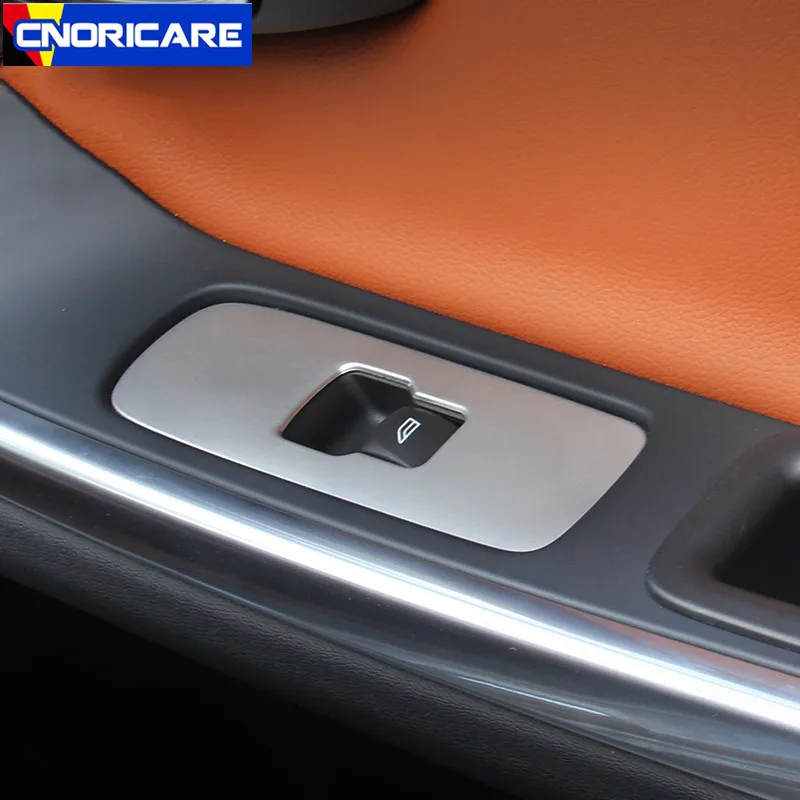 Автомобильная оконная подъемная рамка декоративная наклейка отделка для Volvo XC60