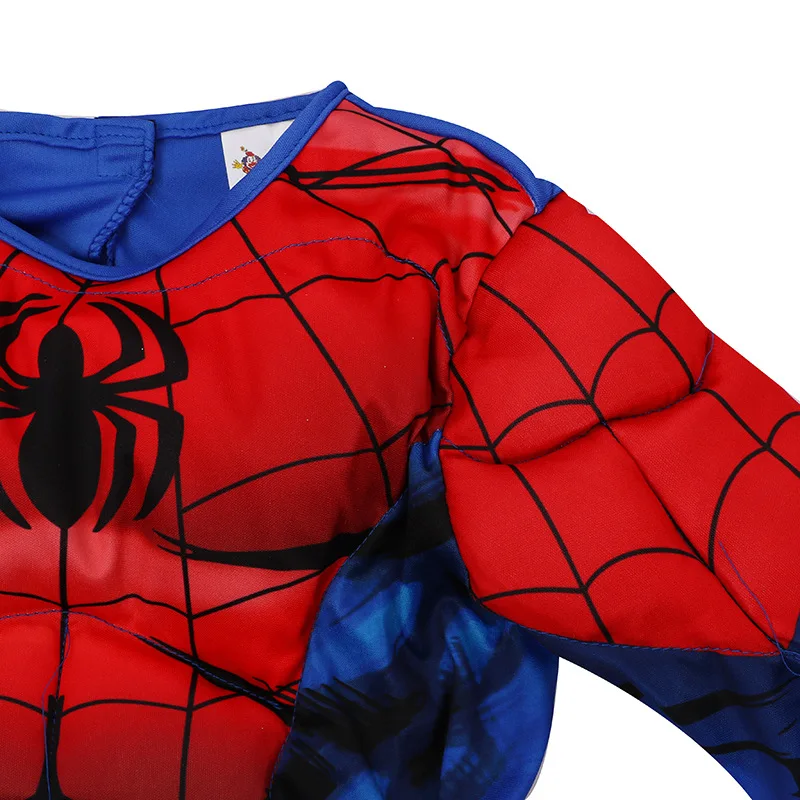 JEMMALEONG Superhero Avengers Ultimate Spiderman Cosplay Costume For Kids Boys Halloween Carnival Performance Party Show |