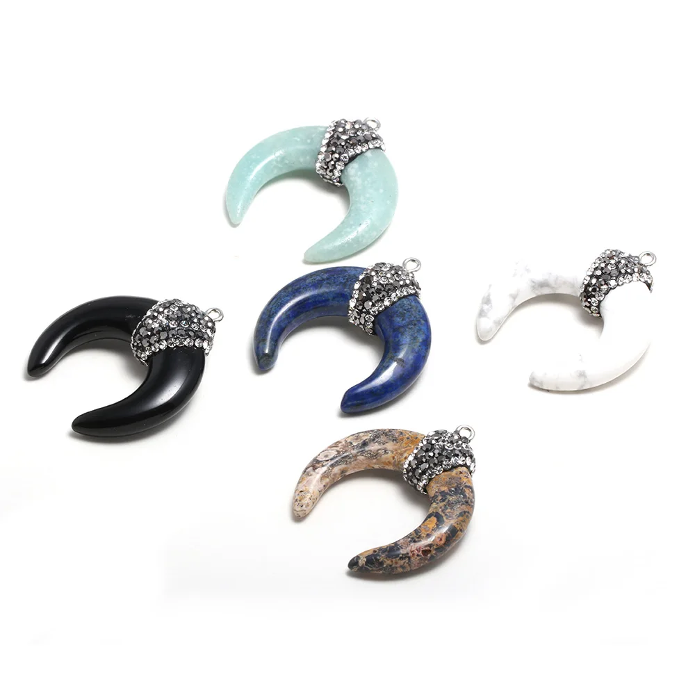 Натуральный камень бусины бирюзы лазурит Подвески для изготовления ювелирных