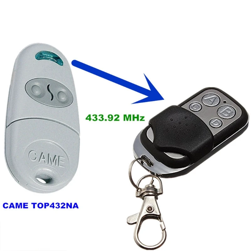 Duplicator Remote Control Copy CAME TOP 432NA Universal Garage Door Transmitter P82A |