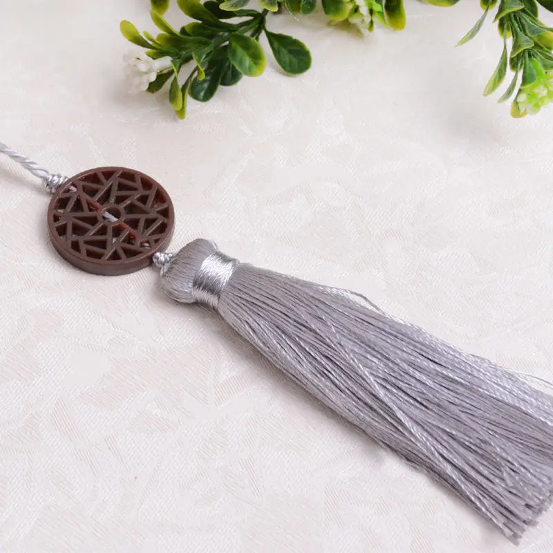 

10PCS Lanyard Silk Tassel Sewing Curtain Simple Big Tassel Accessories Key Tassel Pendant For Fabric Home Decoration