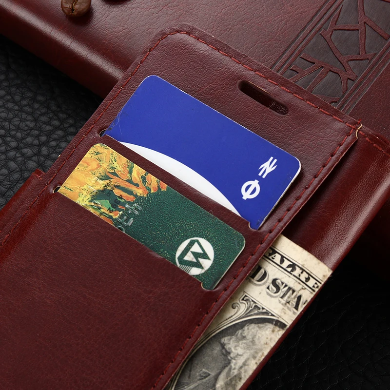 For Coque Xiaomi Redmi 4X 5.0&quot Case Leather Wallet Flip Cover Card Slots Phone Cases 4 X | Мобильные телефоны и