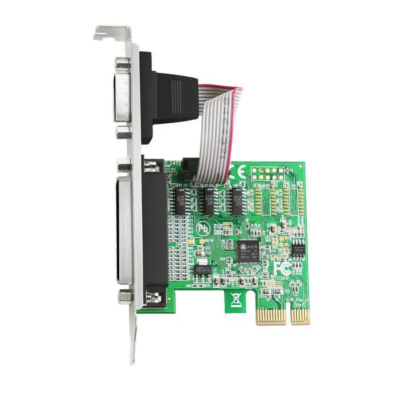 Серийный порт Great-Q RS232 RS-232 COM &amp DB25 принтер параллельный LPT к PCI-E PCI Express переходная