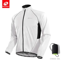 mens cycling jacket ultralight reflective long top coat waterproof windproof bicycle windbreaker road mountain bike mtb jackets