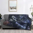 Одеяло Garrus vakварианское покрывало клетчатая элегантная скатерть для хомяка клетчатая детская пододеяльник