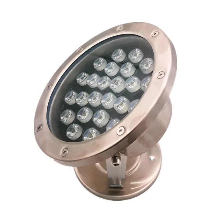 Светодиодный подводный фонасветильник поворотный прожектор 18 Вт 24 IP68 DMX