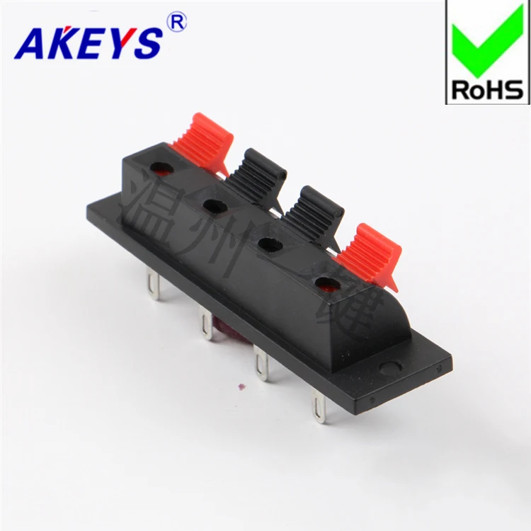 4 шт. Соединительный зажим 4-разрядный высококачественный аудио монтажный