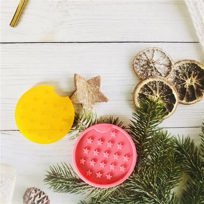 

4 Styles Round Coaster Silicone Molds Resin Casting Coaster Epoxy Resin Mold Kit K3ND