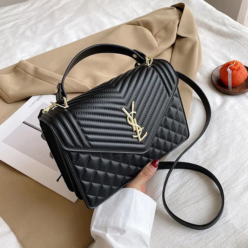 

2021 Spring and Summer New Ladies Luxury Brand Designer Bag High Quality Fashion Simple Letter One Shoulder Messenger Handbag