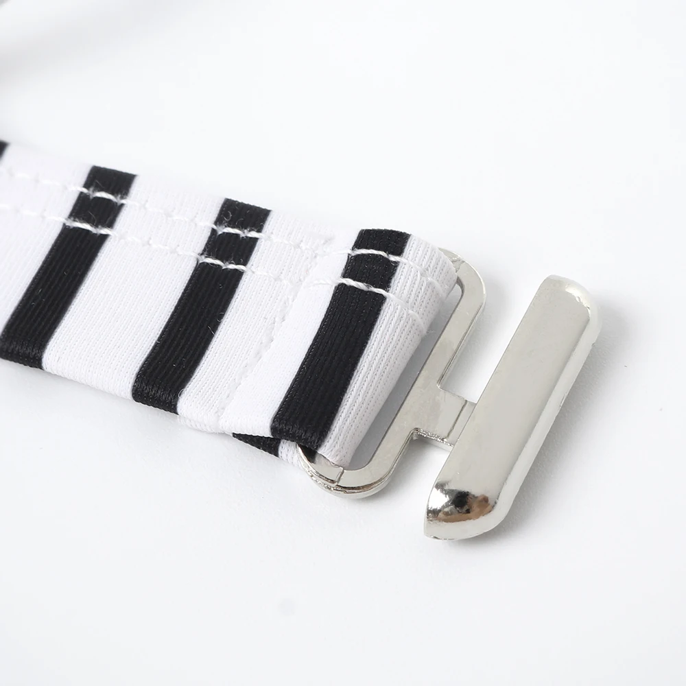 Сексуальный пуш ап бикини 2020 полосатый набор Холтер бандажный купальник женский