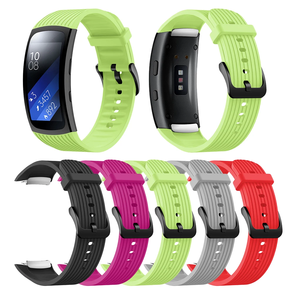 Ремешок для часов samsung Galaxy gear Fit2 Pro, наручный браслет, умные часы для gear Fit 2 SM-R36, сменный силиконовый ремешок для часов