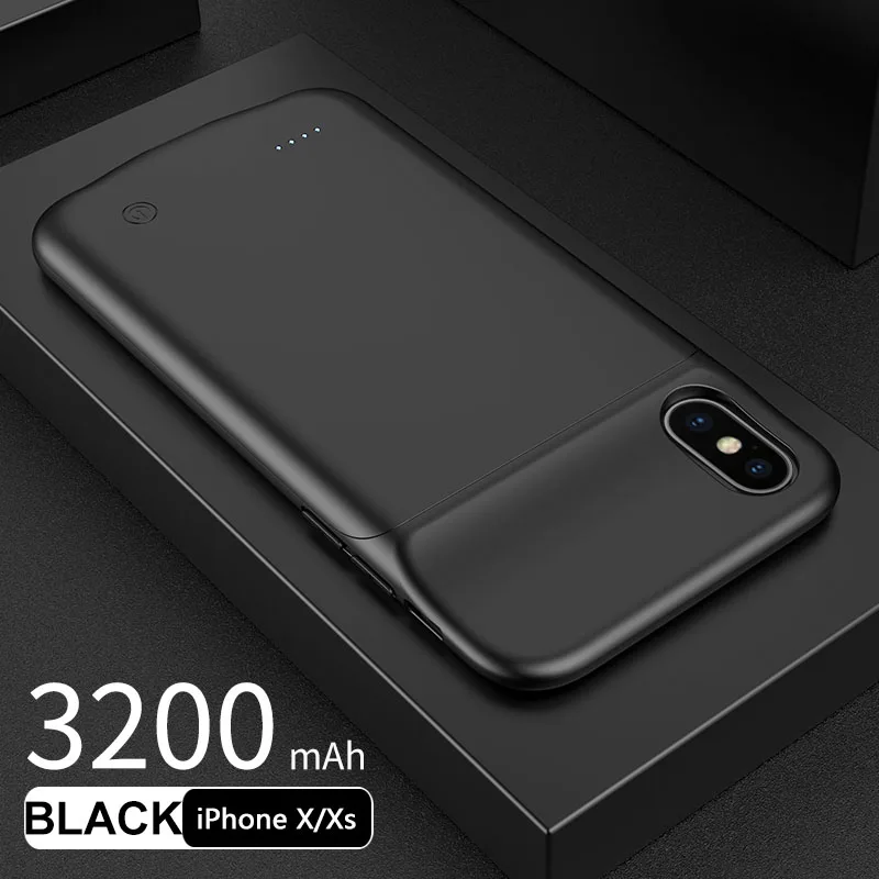 Чехол аккумулятор для iPhone 6 7 8 6s Plus X XS Max XR|Чехлы с аккумулятором| |