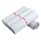 50 шт. белый 100% биоразлагаемые Курьерская сумка Водонепроницаемый одежда мешки для упаковки само-уплотнения клей эко пластиковый мешок Курьерская сумка