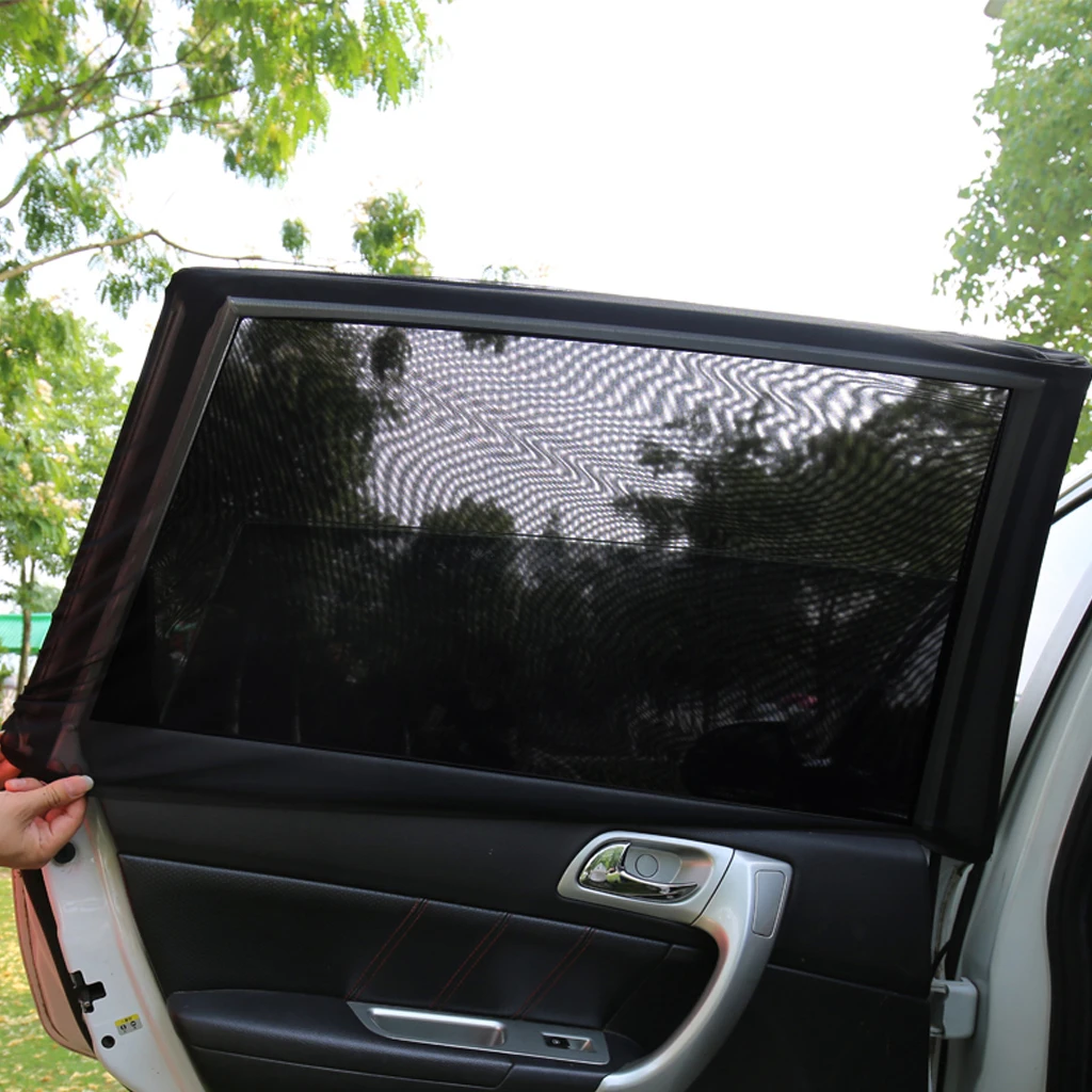 

2x Car Rear Side Window Sun Shade Sun Visor Shade Cover Shield UV Protector