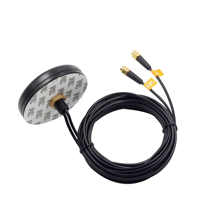 

GPS Beidou Glonass + GSM 3G 4G + WiFi Combination Antenna Stud Type Navigation Navigation 3m cable