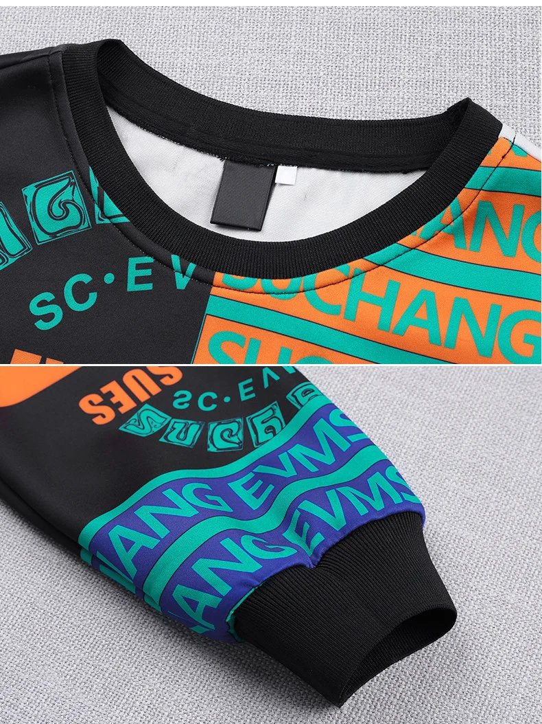 Женский спортивный костюм с капюшоном комплект из двух предметов Корейская