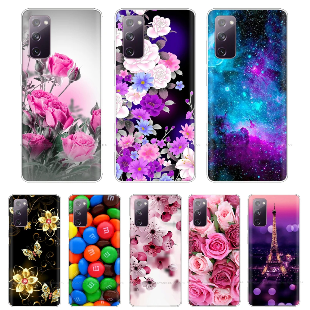 

For Samsung Galaxy S20 FE Case Silicone Soft TPU Bumper Cover For Samsung S20 FE S20FE Phone Cases S 20 FE 5G 4G Back Cover Capa