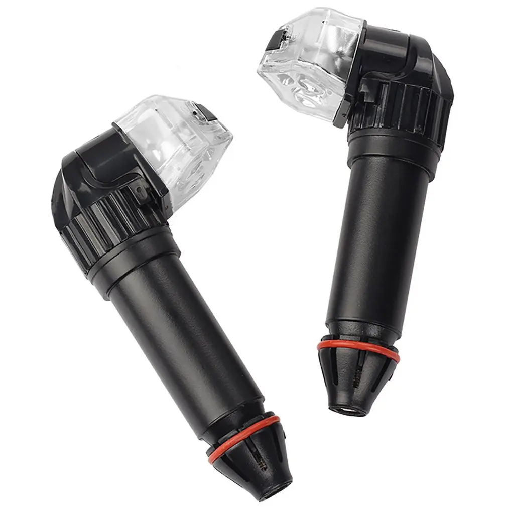 

1pair Bicycle Handlebar Turn Signal USB Charg Bike Cycling Turn Signal LED Handlebar Bar End Plugs Safety Indicator Lights