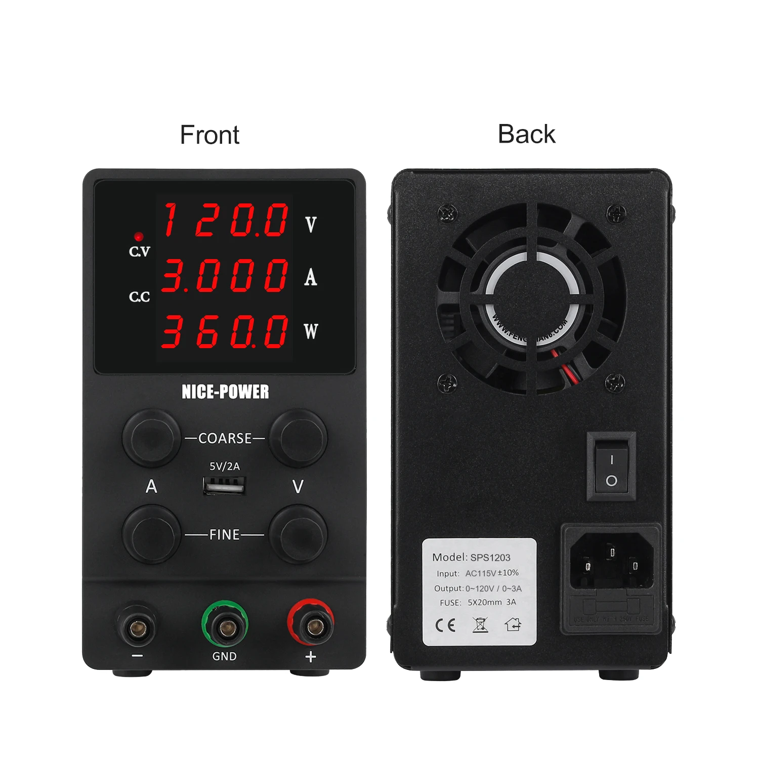 220V 0 120V 3A DC Питание Напряжение стабилизированный источник регулируется питание