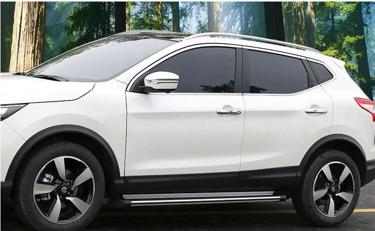 Для Nissan Qashqai 2014 2015 2016 2017 поколение автомобилей Стайлинг ABS Хромированная дверная