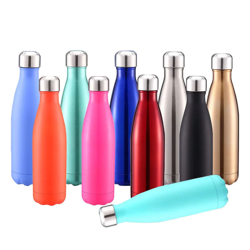 Double Wall Vacuum Stainless Steel Insulated Water Bottles customized logo laser screen printing | Дом и сад