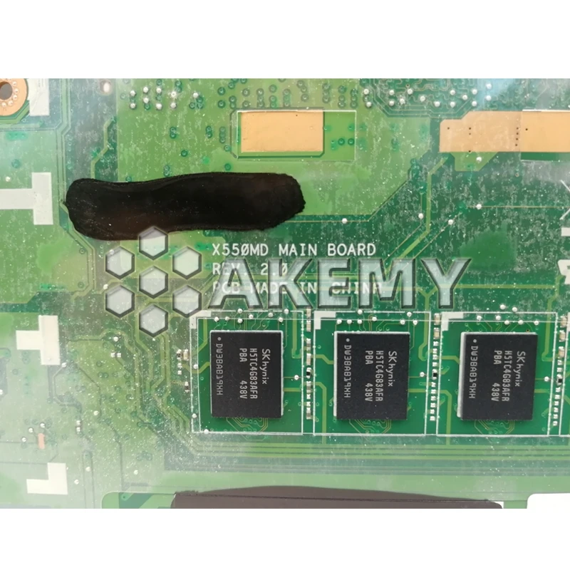 Akemy N2940 CPU 4 Гб RAM X550MJ GT820M материнская плата X550MD REV 2 0 для For Asus X550M X552M Y582M 100% тест