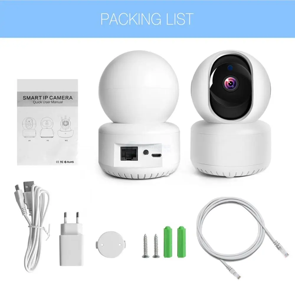 HD 3MP Беспроводная PTZ IP камера интеллектуальная Домашняя безопасность CCTV сетевая с