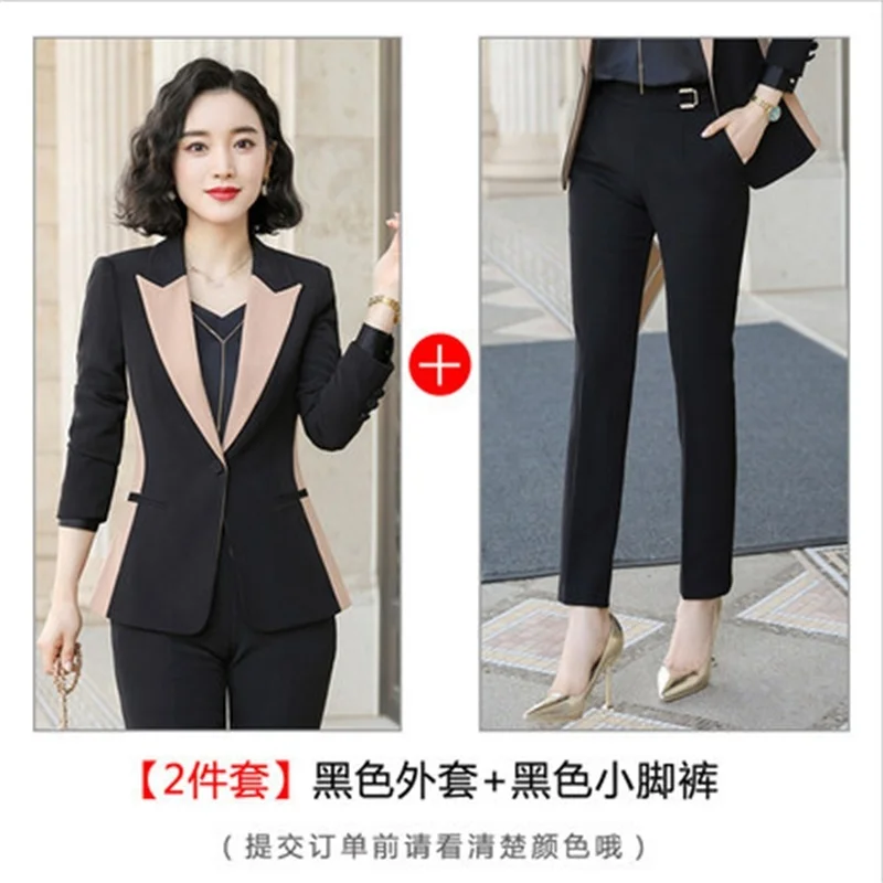 

Suit suit women's little fragrance 2019 new autumn Korean version British style foreign style tooling fashion professional