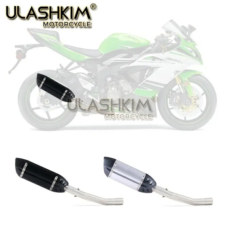 Глушитель выхлопной трубы мотоцикла с полной системой среднего соединения для