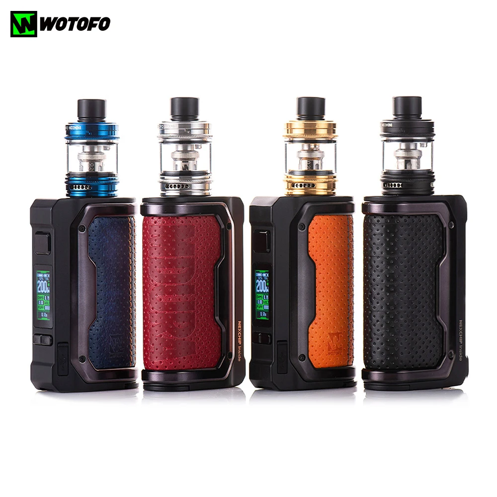 Оригинальный набор Wotofo MDura Box электронная сигарета 230 Вт NEXMINI Tank 4 5 мл испаритель