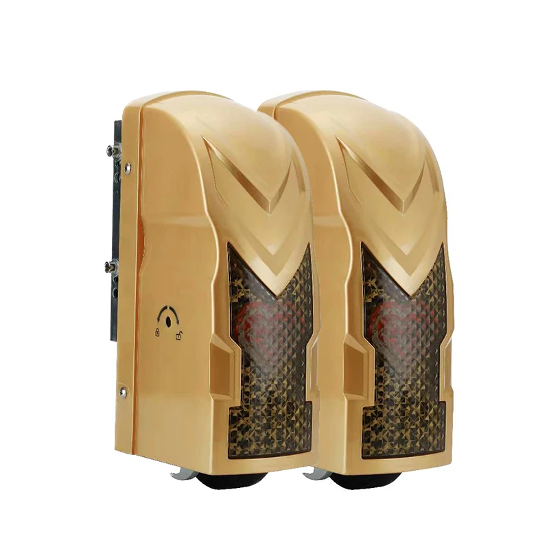 

Double Leaf Gate Automatic Double Rolling Wheel Swing Gate Opener Actuator Roller Swing Door Motor Scroll Drive Easy to Install
