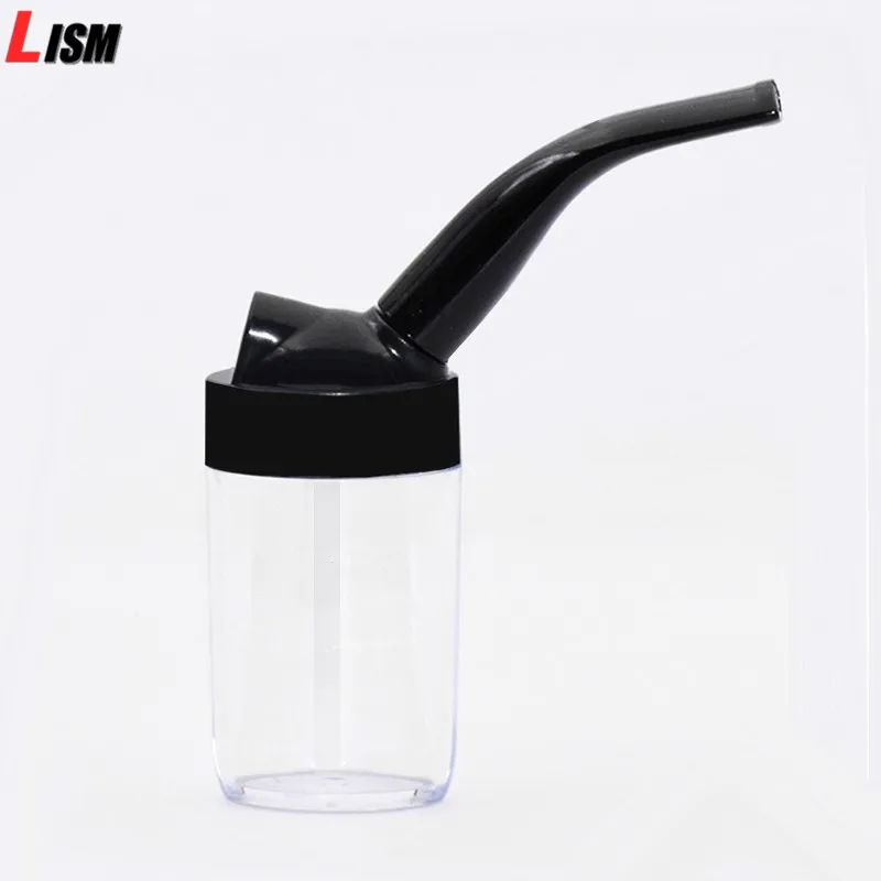 Mini Pipe Smoking Plastic Bottle Water Portable Hookah Shisha Tobacco Pipes For for Men Cigarette Holder |