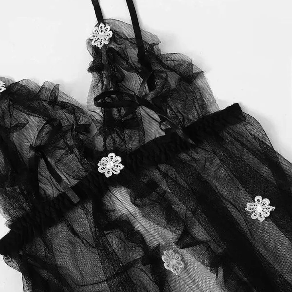 Экзотический набор соблазнительный Новый женский сексуальный прозрачный черный