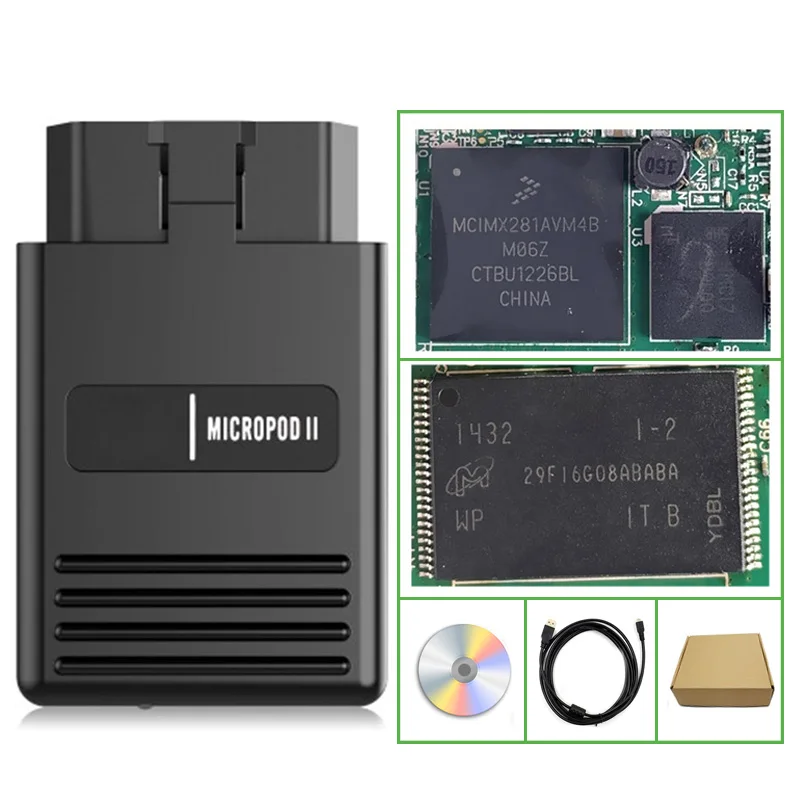 Новейшие Онлайн V17.04.27 MICROPOD 2 Автомобильные диагностические инструменты OBD2 сканер