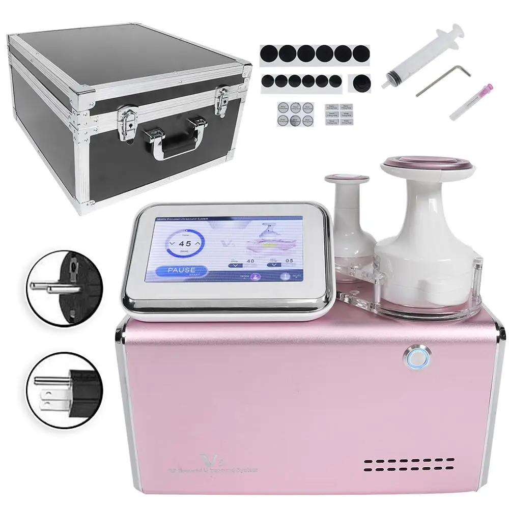 

Newest Ultrasonic RF Skin Tightening Reduce Fat Effectively Dilute Stretch Marks Shape Body Fat Burner Beauty Instrument Family