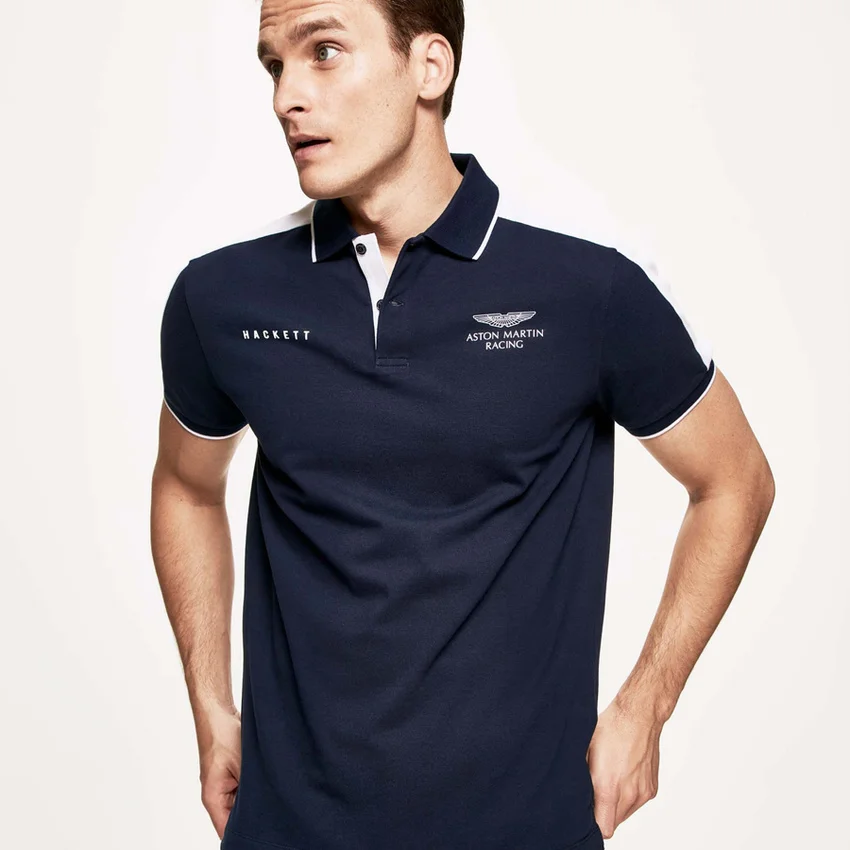 Летняя брендовая мужская рубашка поло с коротким рукавом и вышивкой дышащие топы