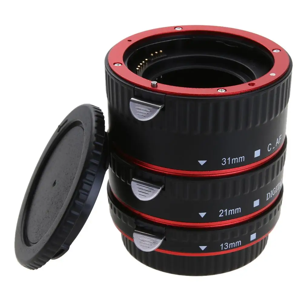Lens Adapter Mount Auto Focus AF Macro Extension Tube Ring for Canon EF-S Lens T5i T4i T3i T2i 100D 60D 70D 550D 600D 6D 7D lens