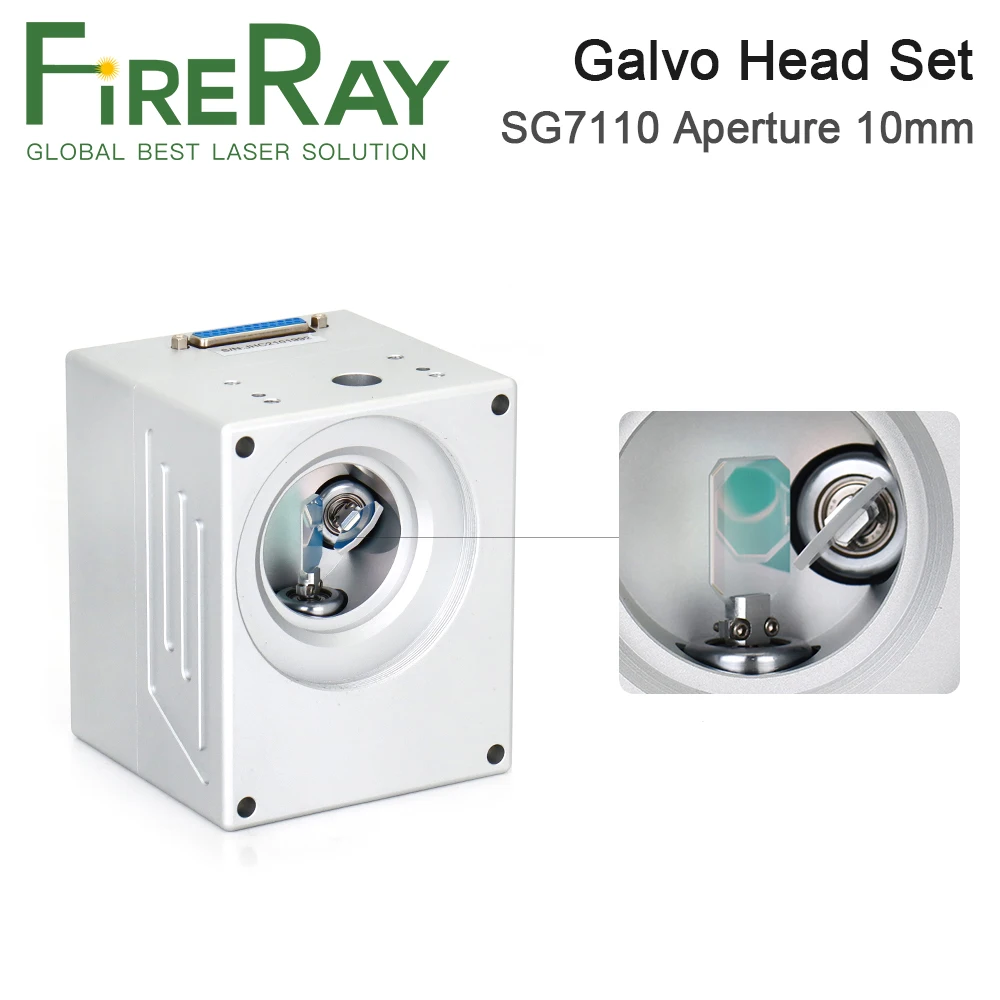 Сканер FireRay SG7110 10 6 мкм 1064 нм углекислотный лазер входное отверстие мм