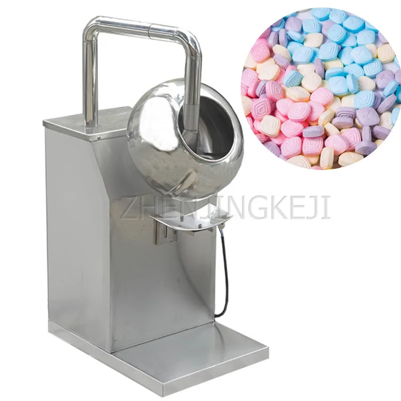 

220 V Chocolates Peanut Sugar Coating Machine Pill Tablet Seed Polishing Coating Material Equipment Apply For Food Processing
