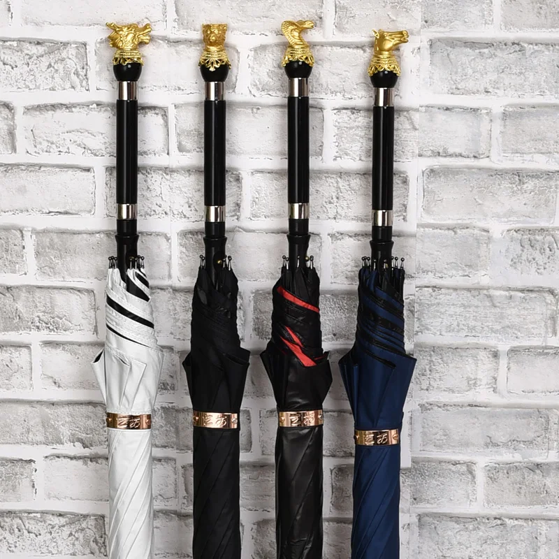 Comprare Sword Katana Umbrella Outdoor Manico Lungo Adulto Antivento Protezione Uv Ombrello Moda Sombrilla Playa Rain Gear BD50UU