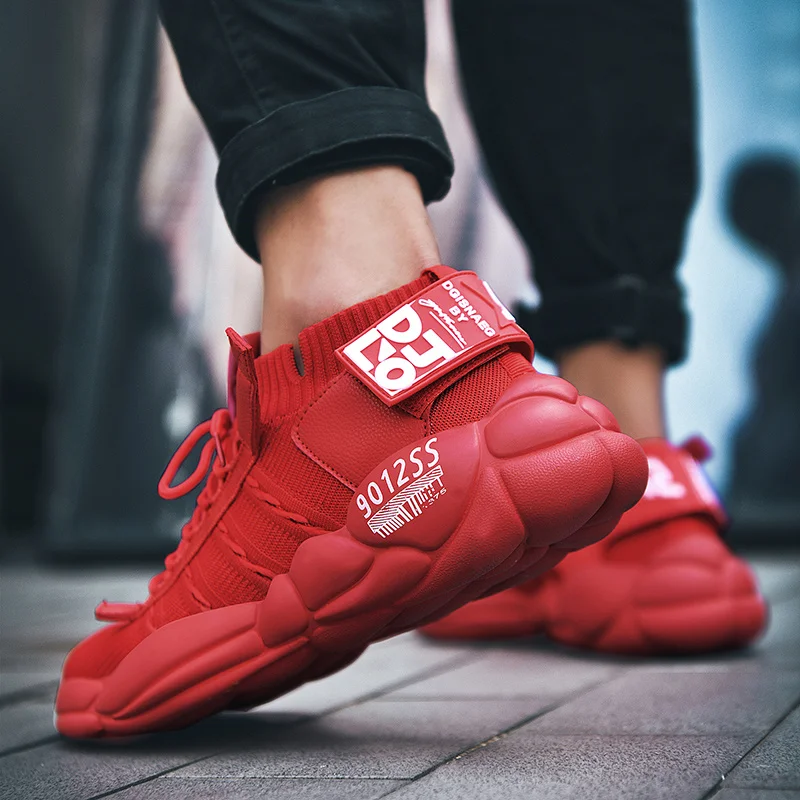 

Summer New Fashion Mens Running Shoes Mesh Sports Shoes Men Outdoor All-match Trendy Shoes Four Colors Athletic Shoes for Men