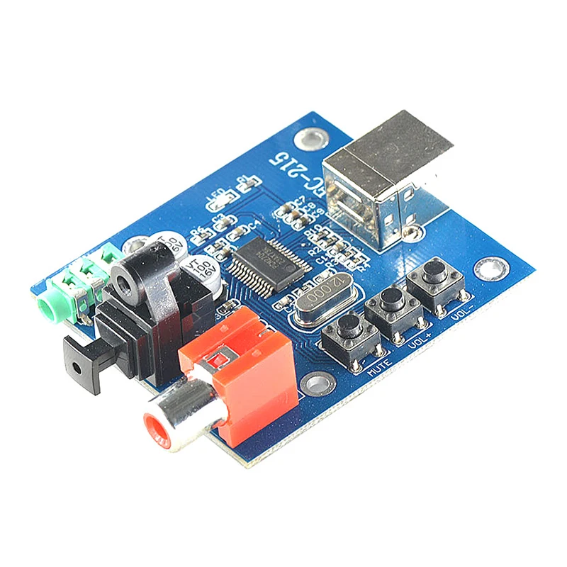 PCM2704 USB DAC к S/PDIF звуковая карта декодер плата 3 5 мм аналоговый выход F/PC |