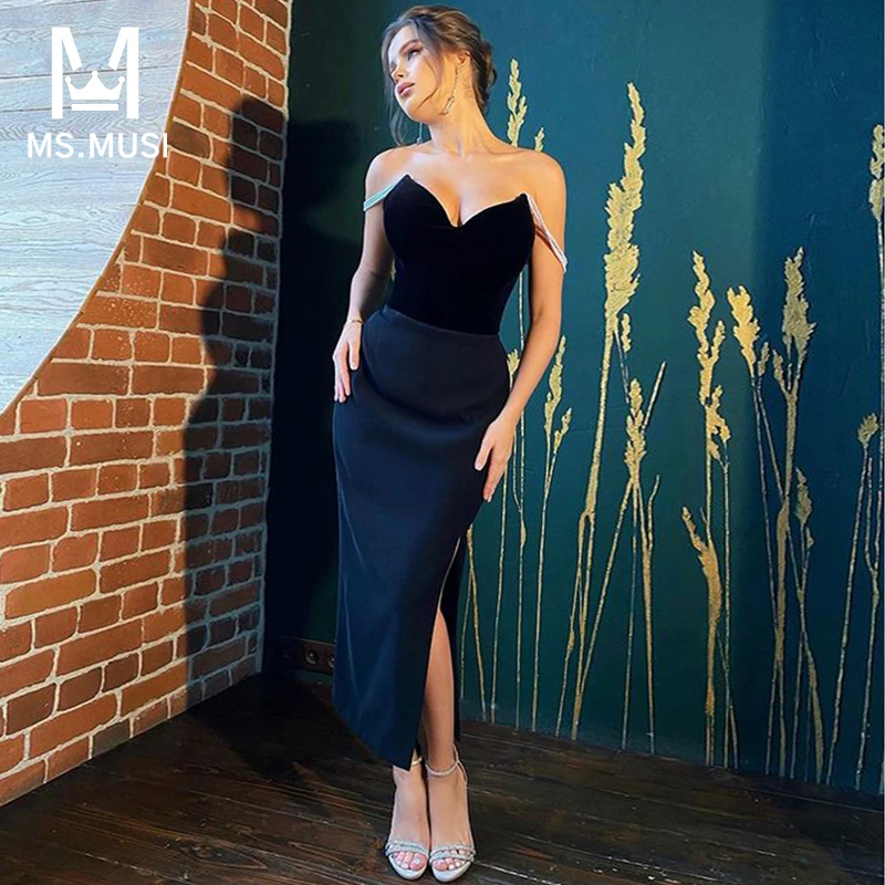 

Новинка, модное женское сексуальное платье-миди MSMUSI на бретелях с жемчугом, без рукавов, с открытыми плечами, Бандажное платье для клувечерние, облегающее платье знаменитости
