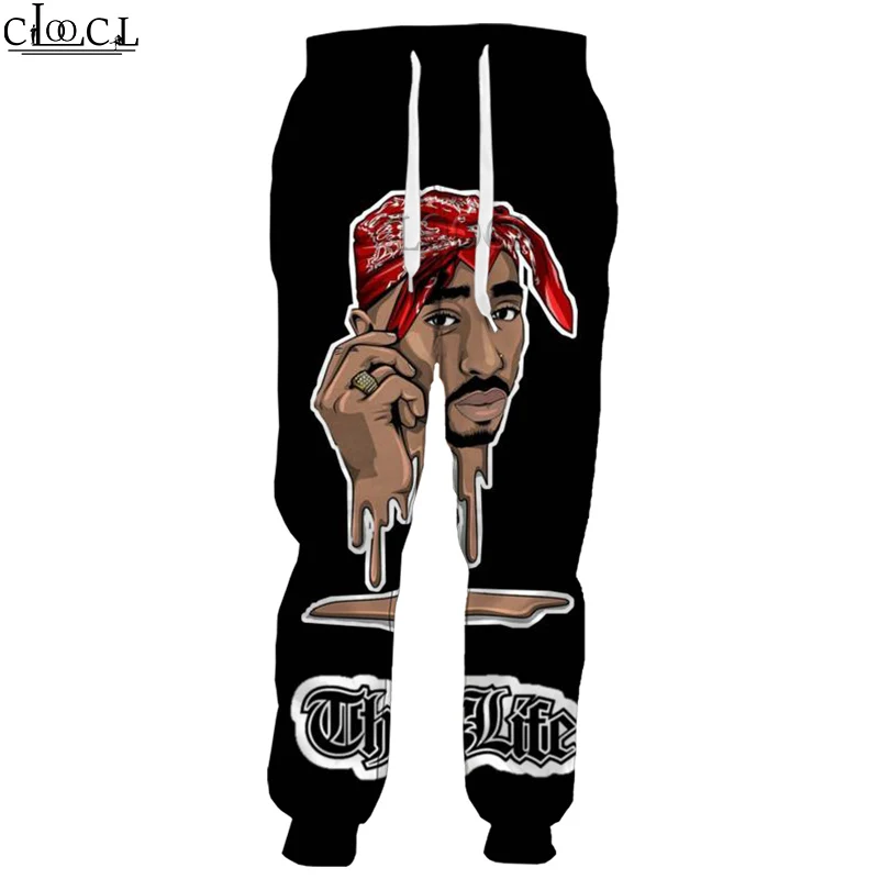 HX новейший рэпер Amaru Shakur 2pac Tupac брюки для мужчин и женщин тренировочные с 3D принтом