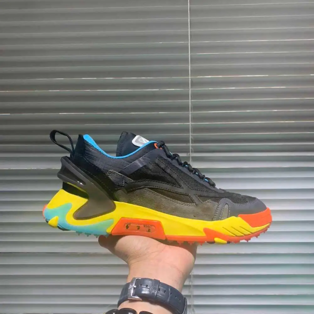 

European Station 2020 New Leather Casual White Shoes For Men And Women Di Lieba Same Ladies Style Running Shoes For Men And