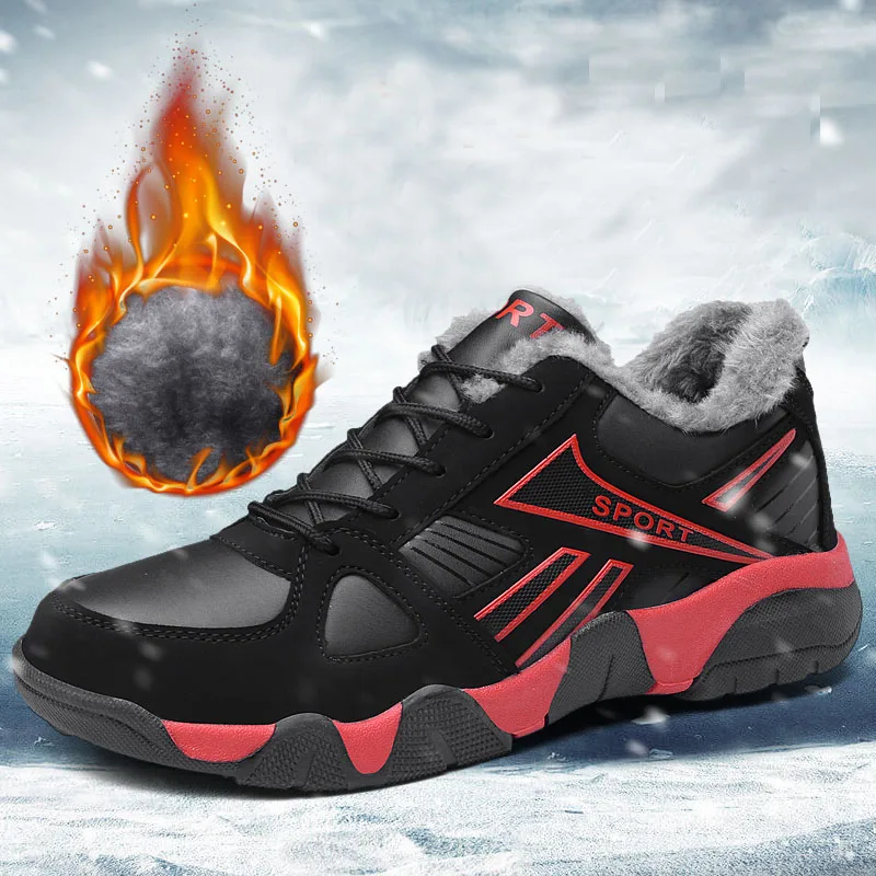 Самые дешевые мужские и женские зимние кроссовки с плюшевой подкладкой теплые