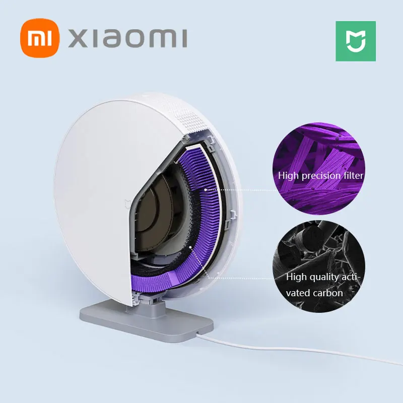 

Очиститель воздуха Xiaomi Mijia для дома и офиса, очиститель воздуха с антибактериальным покрытием и подержанным дымом, управление через приложе...