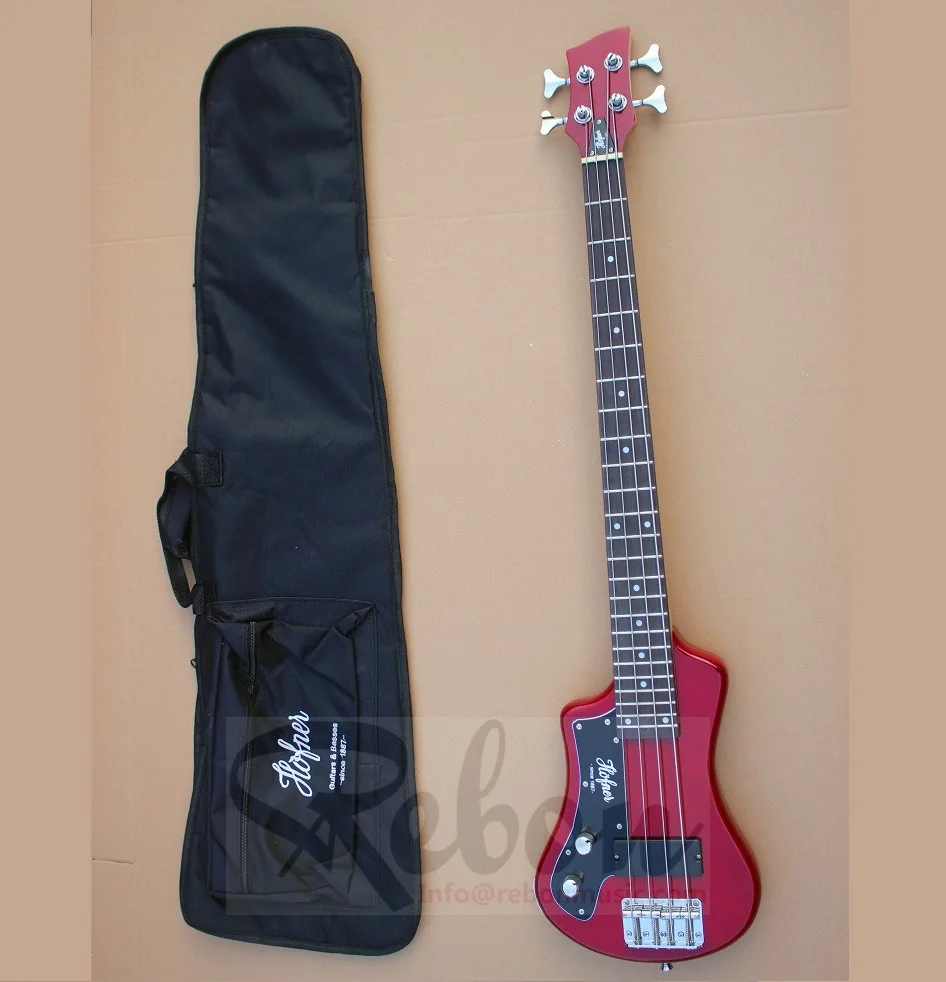 Вэйфан Кайт Rebon 4 Строка левая рука мини проезд электрической бас гитара мешок|Гитары| |