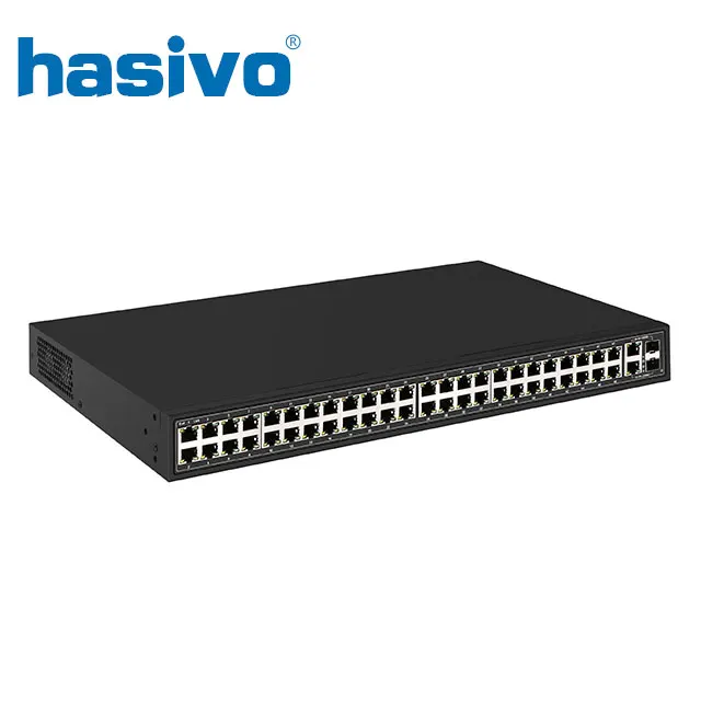 48 портов POE Ethernet коммутатор с портами питания для камеры беспроводной ap 10/100 м 2