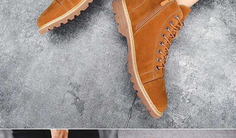 Мужские кожаные ботинки Dr Martins Martens; Зимние ботильоны; Безопасная рабочая обувь; botas hombre Zapatos De Seguridad Safty; обувь размера плюс 48